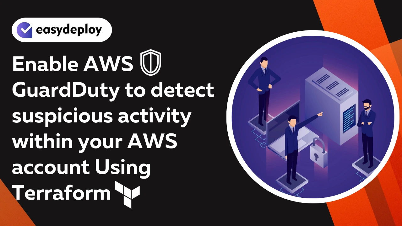 Enable AWS GuardDuty to detect suspicious activity within your AWS account Using Terraform